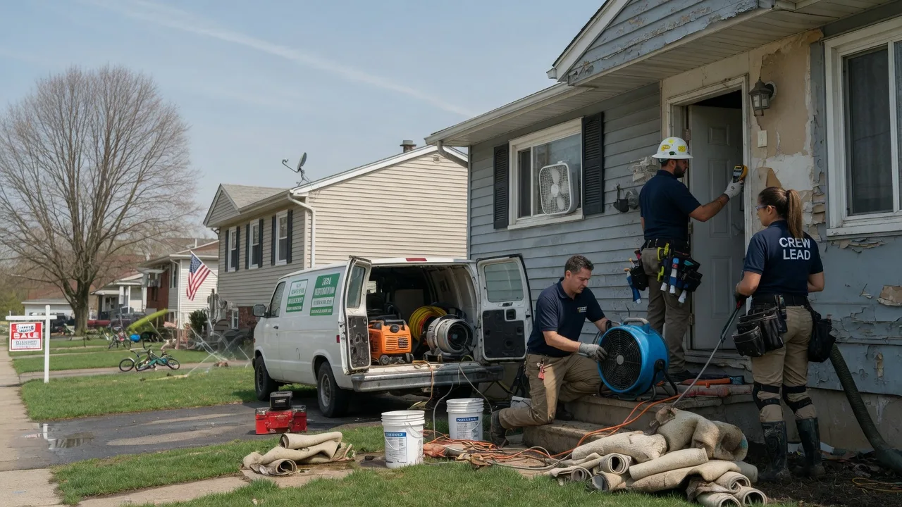 Flood Cleanup in Prudenville, MI near me