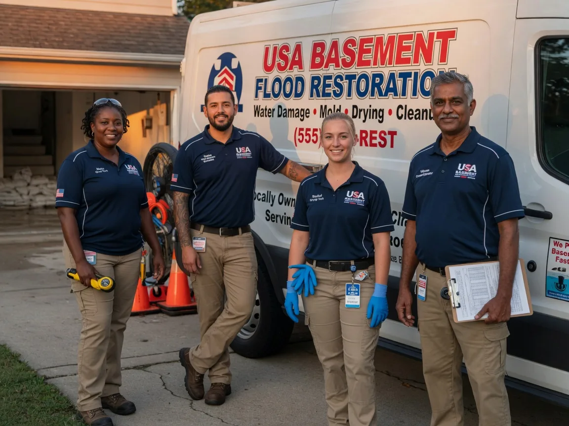 Basement Flood Cleanup company in Prudenville, MI