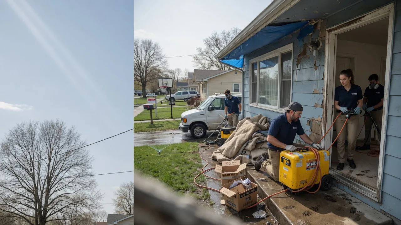 Basement Flood Cleanup in Prudenville, MI near me